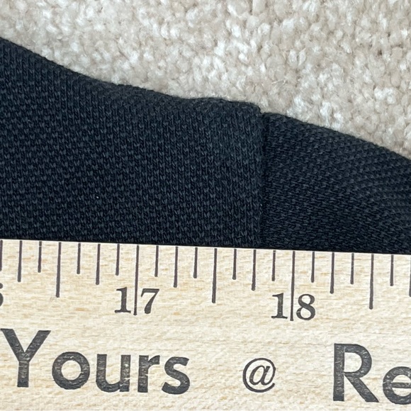 Lacoste Live Shirt Adult XXL Black Fleece Lined Polo Casual Preppy Unisex - Picture 13 of 15